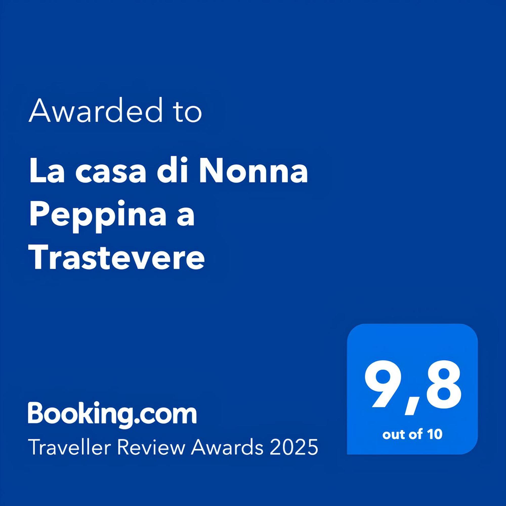 La Casa Di Nonna Peppina A Trastevere Roma Esterno foto